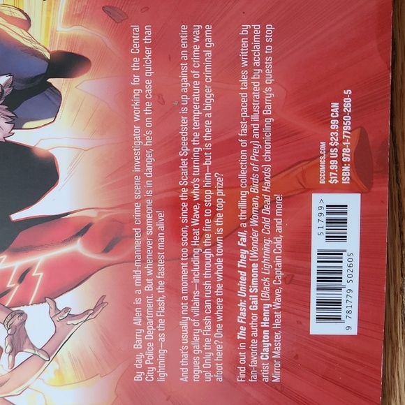 The Flash United They Fall comic book DC comics - Picture 3 of 7